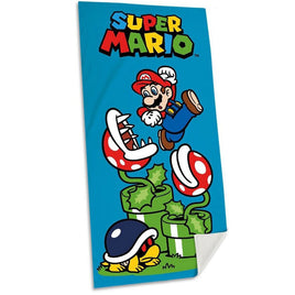 Super Mario Bros Cotton Beach Towel (Super Mario) Bomull Handduk