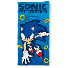 Sonic the Hedgehog Microfibre Towel (Sonic the Hedgehog) Polyester MIkrofiberhandduk