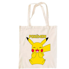 Pikachu tygväska (Pokemon) Tote bag