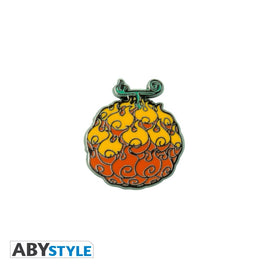 Flame-Flame Fruit (One Piece) Pin