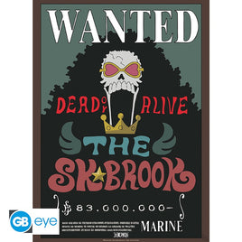 Wanted Brook (One Piece) Poster