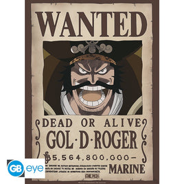Gol . D Roger (One Piece) Wanted Poster