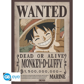 Wanted Luffy (One Piece) Poster