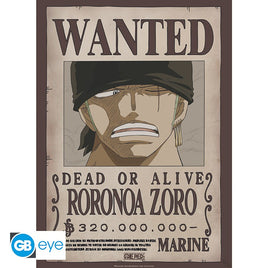 Wanted Zoro (One Piece) Poster