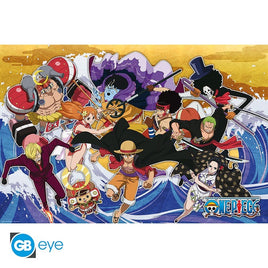 Monkey D. Luffy, Nami, Roronoa Zoro, Usopp, Sanji - med flera (One Piece) Poster