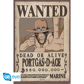 Portgas D. Ace (One Piece) Wanted Poster