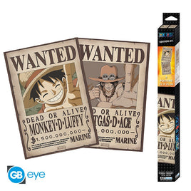 Monkey D. Luffy & Portgas D. Ace - Chibi (One Piece ) Posters 2st