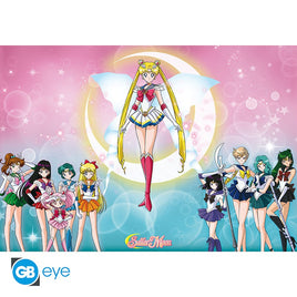Super Sailor Moon and all the Sailor warriors (Sailor Moon) Poster