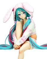 Hatsune Miku (Vocaloid) Noodle Stopper, Rabbit Ear Hood Pajama