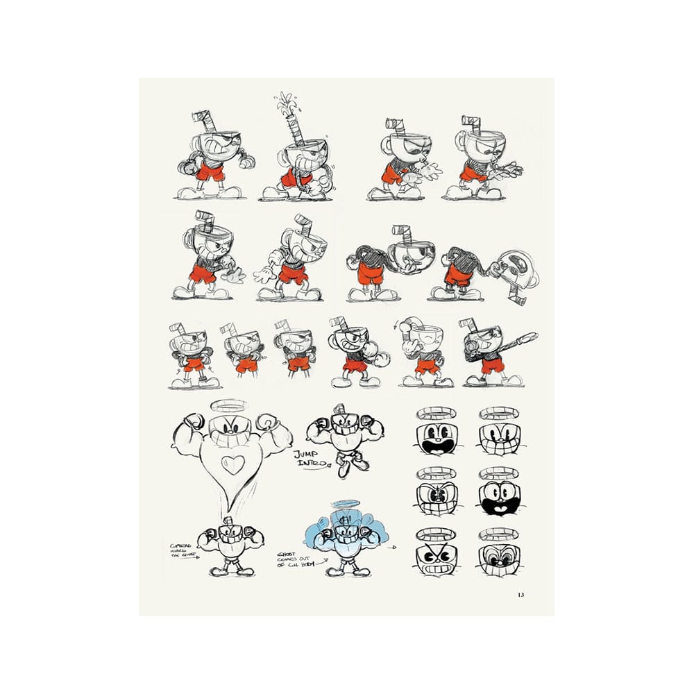 Cuphead Art Book The Art of Cuphead