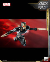 Infinity Saga DLX Action Figure 1/12 Iron Man Mark 50 (Black X Gold) 17 cm