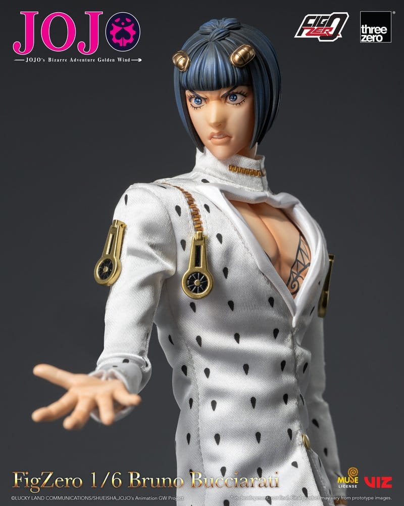 Jojo's Bizarre Adventure: Golden Wind FigZero Action Figure 1/6 Bruno Bucciarati 31 cm