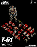 Fallout Action Figure 1/6 T-51 Nuka Cola Power Armor 37 cm