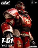 Fallout Action Figure 1/6 T-51 Nuka Cola Power Armor 37 cm