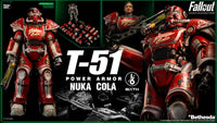 Fallout Action Figure 1/6 T-51 Nuka Cola Power Armor 37 cm