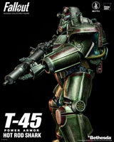 Fallout FigZero Action Figure 1/6 T-45 Hot Rod Shark Power Armor 37 cm