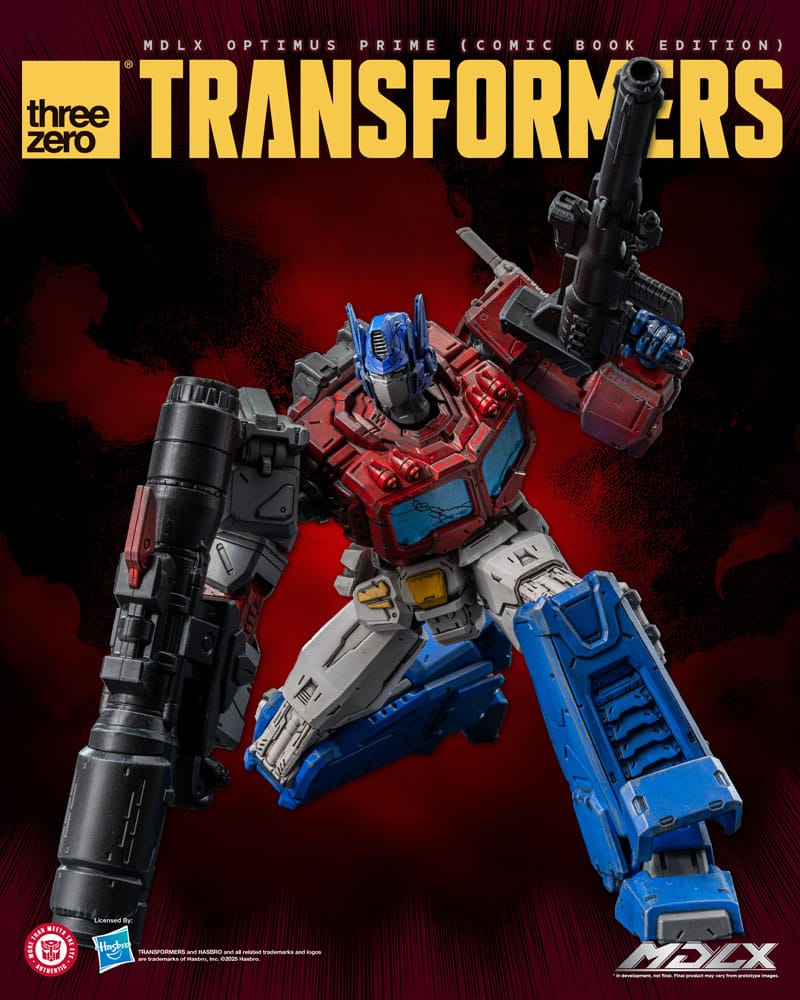 Transformers MDLX Action Figure Optimus Prime (Comic Book Edition) 18 cm