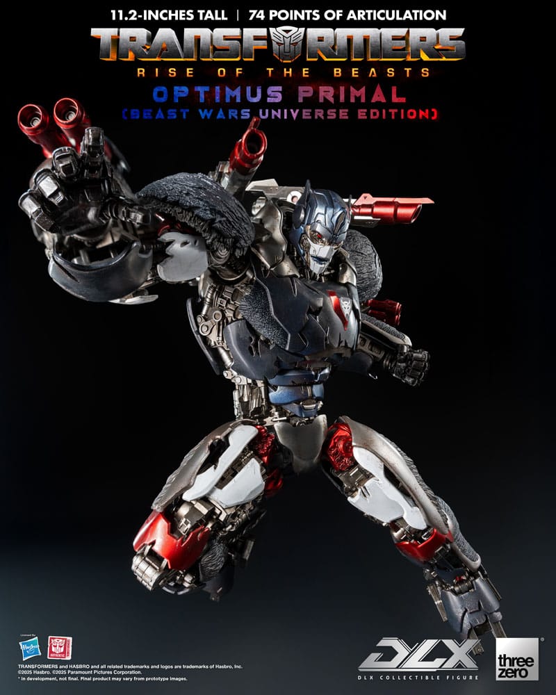 Transformers: Rise of the Beasts DLX Action Figure Optimus Primal (Beast Wars Universe Edition) 29 cm