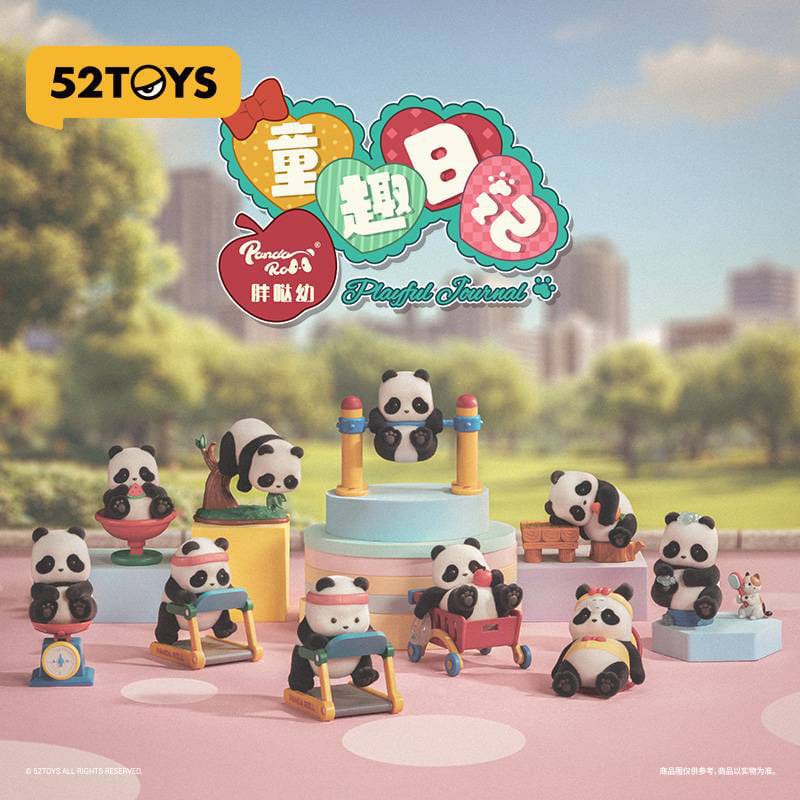 Panda Roll Blind Box Figures Assortment Playful Journal 7 cm (8)