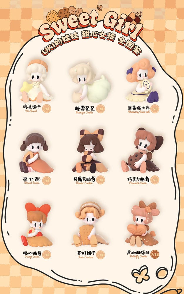 Uki Blind Box Figures Assortment Midnight Tea Party Limited Edition 7 cm (8)