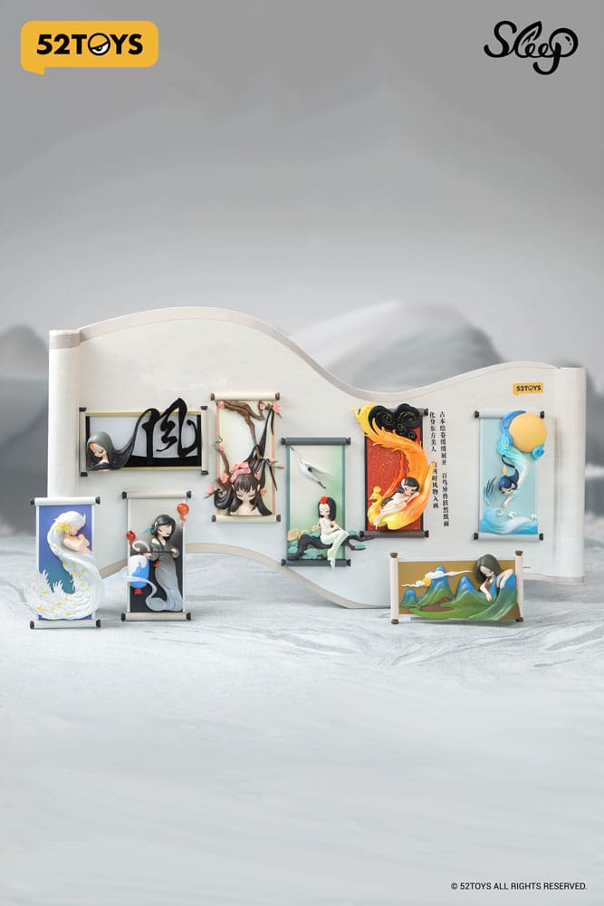 Sleep Blind Box Figures Assortment Chinese Scrolls 10 cm (8)