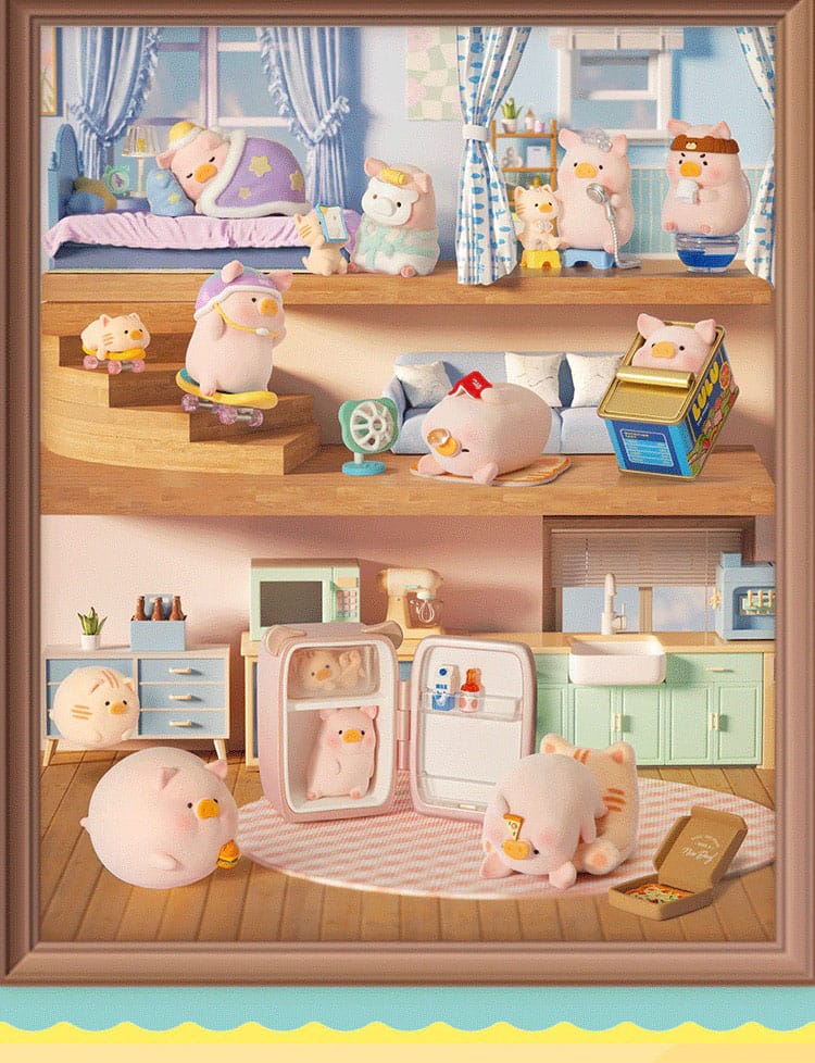 Lulu Blind Box Figures Assortment The Piggy Stay with you 5 cm (8)