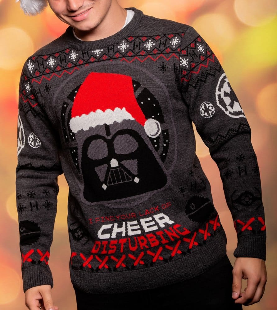 Star Wars Christmas Sweater Darth Vader Size S