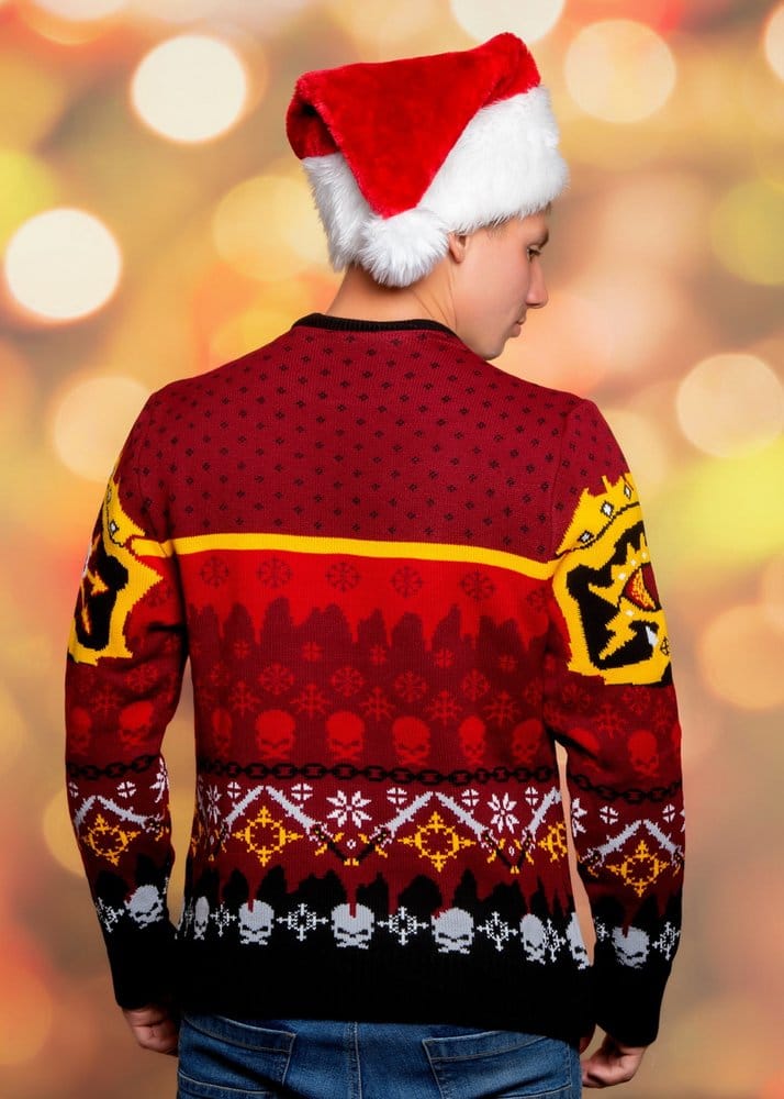 Warhammer 40,000 Christmas Sweater Chaos Size S