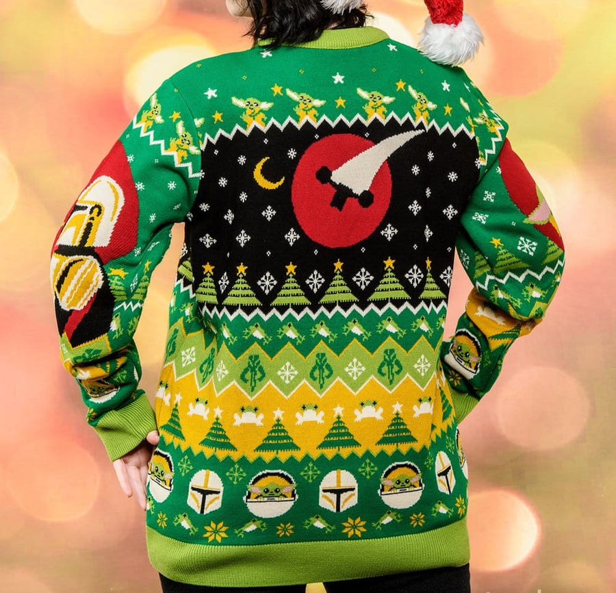 Star Wars Christmas Sweater Baby Yoda Size S