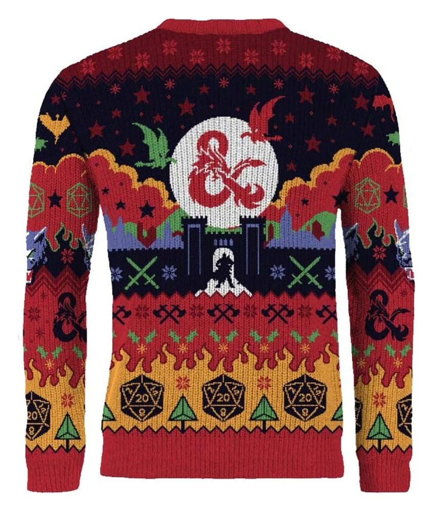 Dungeons & Dragons Christmas Sweater Size XXXL