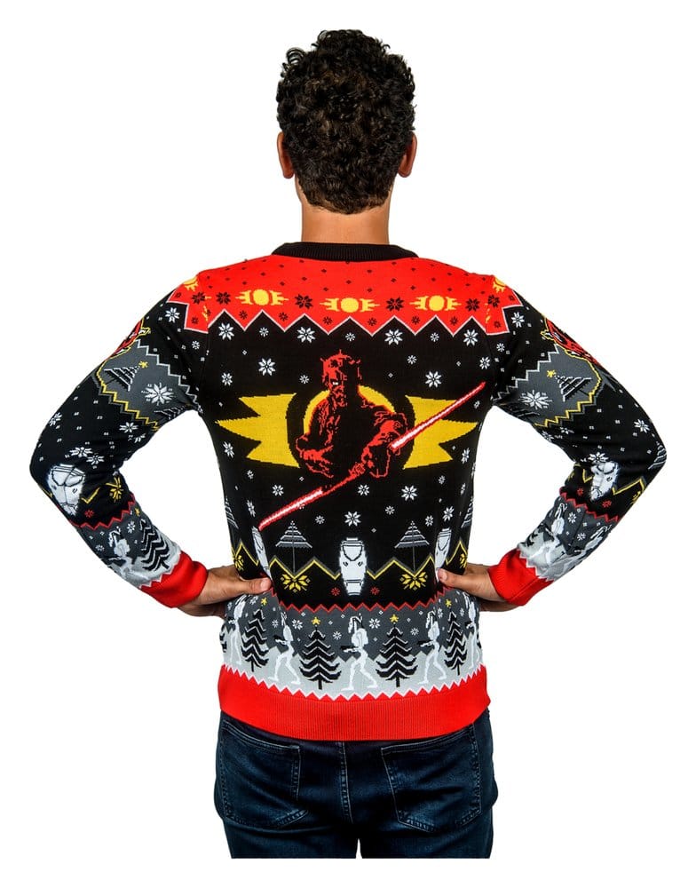 Star Wars Christmas Sweater Sith Size XXXL