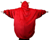 Warhammer 40K Oversized Hoodie Blanket Squig Red