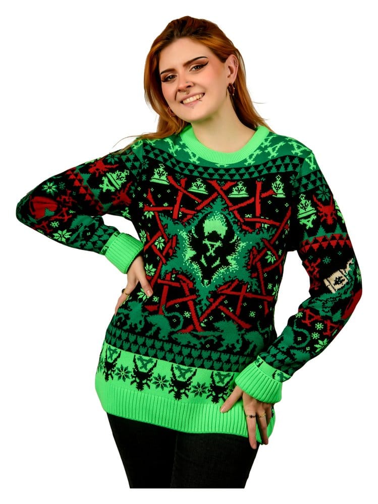 Warhammer Age of Sigmar Christmas Sweater Skaven Size XS