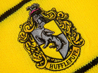 Harry Potter Scarf Hufflepuff Thin Stripes (Hanger) 160 cm