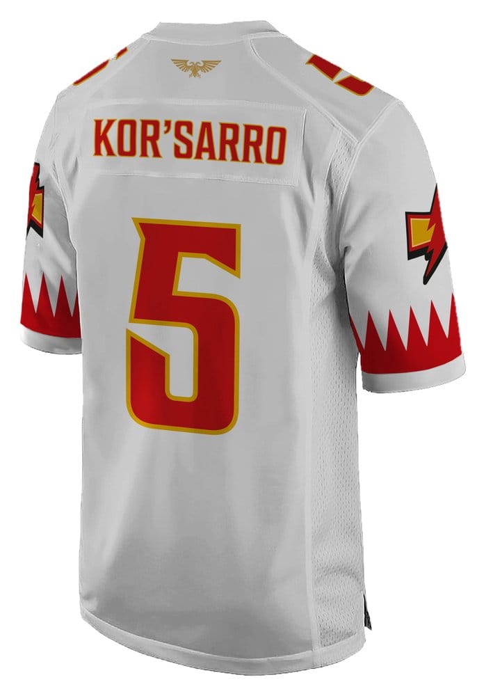 Warhammer 40,000 Sports Jersey Shirt White Scar - L