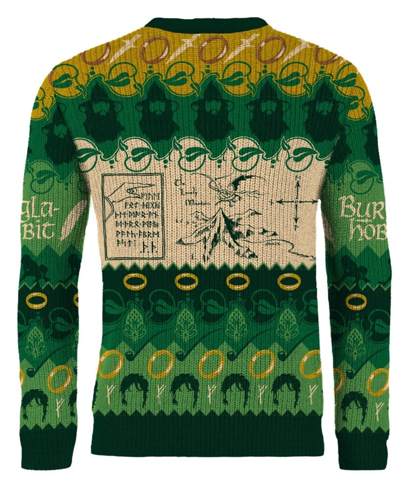 Lord of the Rings Christmas Sweater The Shire Size XXXL