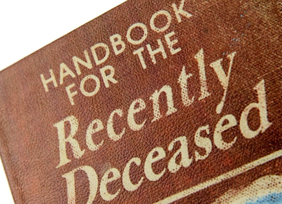 Beetlejuice Replica Box Handbook for the Recently Deceased