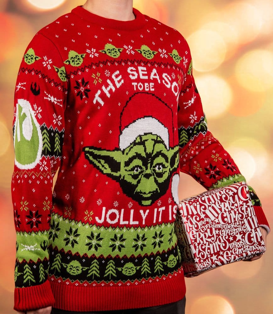 Star Wars Christmas Sweater Yoda Size XXXL