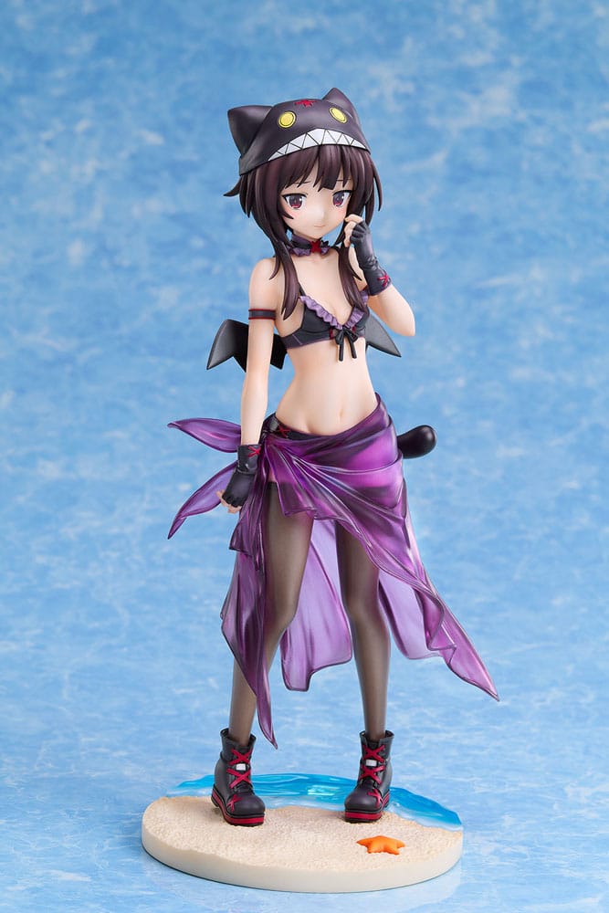Megumin (KonoSuba: An Explosion on This Wonderful World!) Chomusuke Swimsuit Version