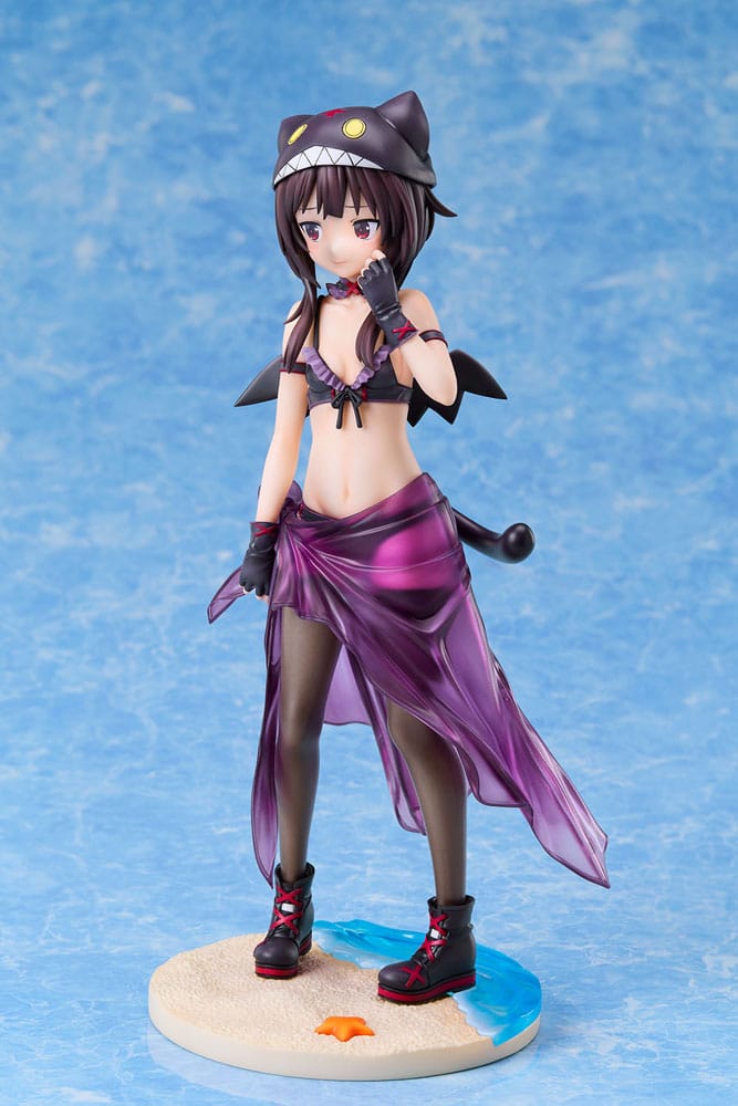 Megumin (KonoSuba: An Explosion on This Wonderful World!) Chomusuke Swimsuit Version