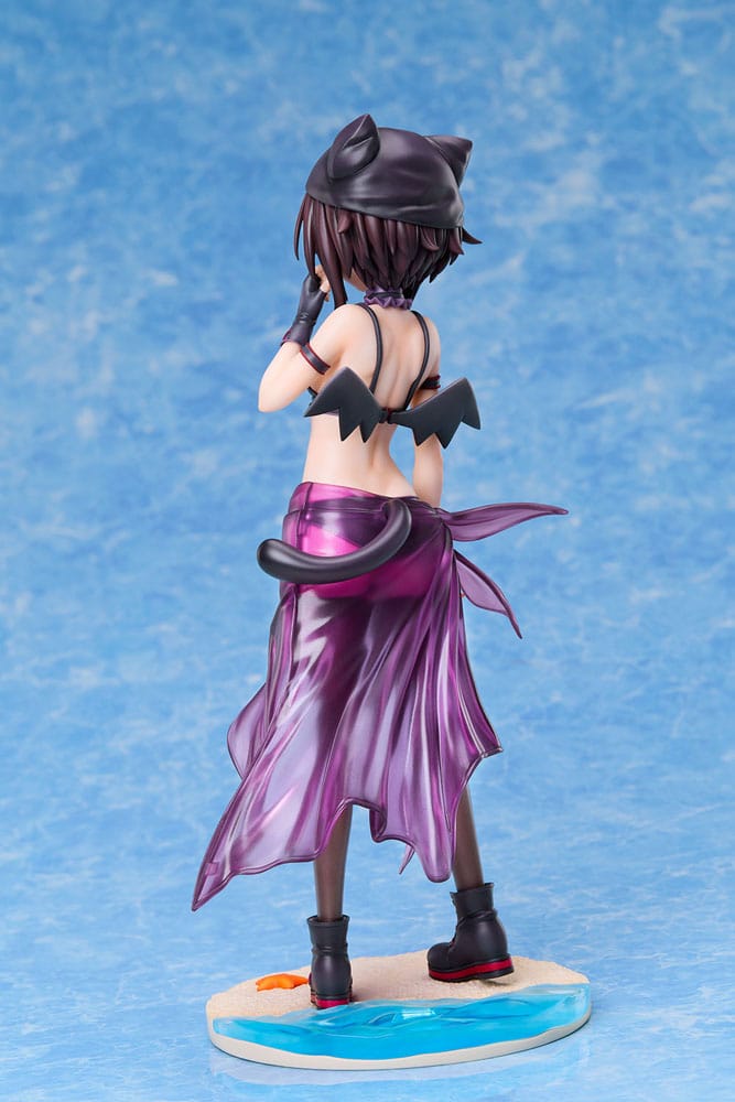 Megumin (KonoSuba: An Explosion on This Wonderful World!) Chomusuke Swimsuit Version