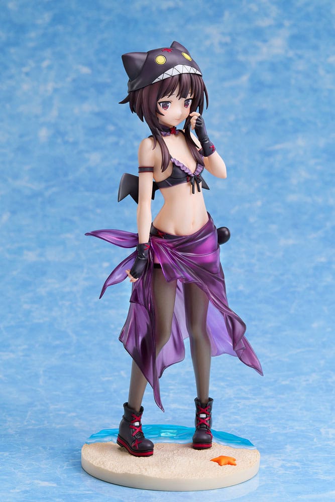 Megumin (KonoSuba: An Explosion on This Wonderful World!) Chomusuke Swimsuit Version