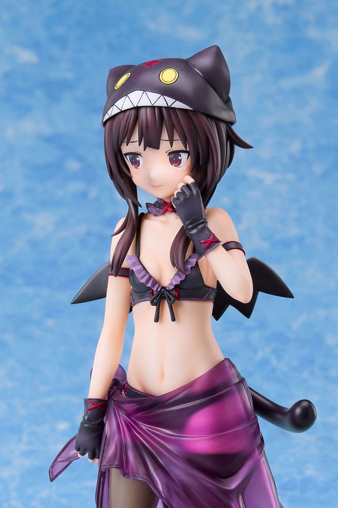 Megumin (KonoSuba: An Explosion on This Wonderful World!) Chomusuke Swimsuit Version