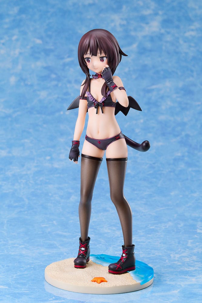 Megumin (KonoSuba: An Explosion on This Wonderful World!) Chomusuke Swimsuit Version