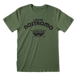 Alien T-Shirt Retro Nostromo  Size S