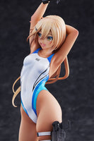 Kouhai-chan (Arms Note) Kouhai-chan of the Swim Club Blue Line Swimsuit Version