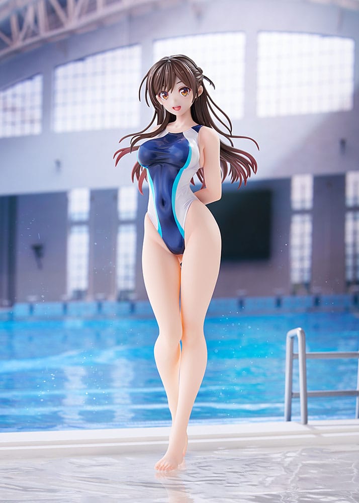 Rent-a-Girlfriend PVC Statue 1/7 Chizuru Mizuhara Light Blue Line Swimwear Ver. 25 cm