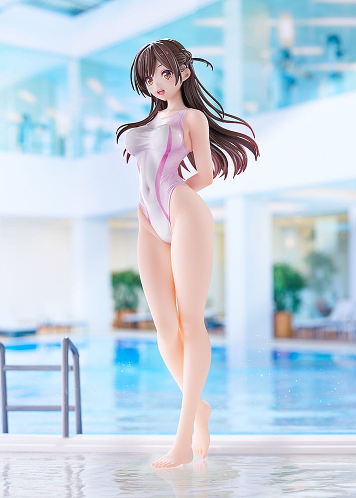 Rent-a-Girlfriend PVC Statue 1/7 Chizuru Mizuhara Pink Line Swimwear Ver. 25 cm