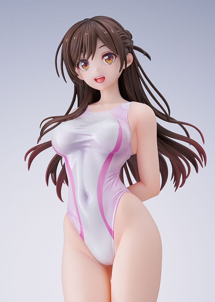 Rent-a-Girlfriend PVC Statue 1/7 Chizuru Mizuhara Pink Line Swimwear Ver. 25 cm