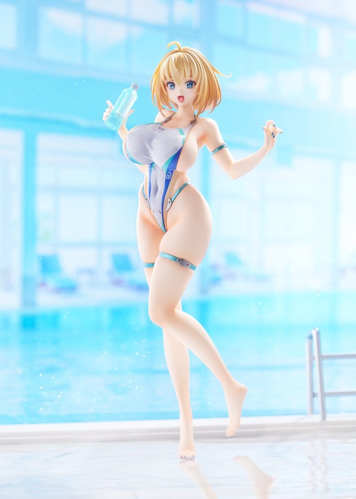 Bunny Suit Planning Statue PVC 1/6 Sophia F. Shirring High-cut Swimsuit Ver. 27 cm
